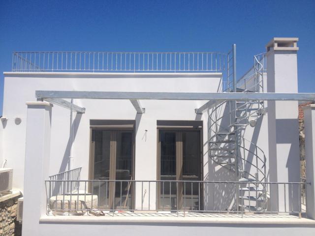 שלב גמר חיצוני – בית פרטי לאחר בנייה בכרתים